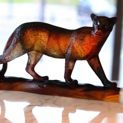 Discount Léopard tropical Daum Bestiaire|Animaux Cristal