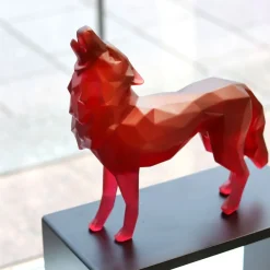 Outlet Loup Wild wolf rouge orlinski daum Bestiaire|Editions D’Art