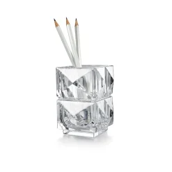 Sale Louxor porte-crayon Baccarat Vases Cristal Clair|Vide-Poches Cristal
