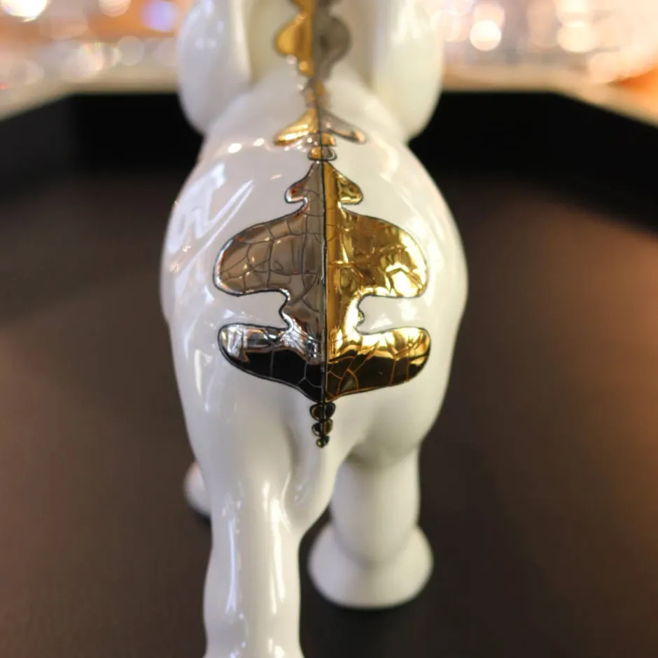 Online Éléphant chargeant Multant Émaux de Longwy Faïence De Longwy|Animaux