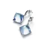 Hot Médicis boucles d’oreilles tiges aqua miroir baccarat Boucles D’Oreilles Cristal|Boucles D’Oreilles