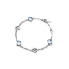 Discount Médicis bracelet aqua miroir chaine baccarat Bijoux|Bracelets Cristal