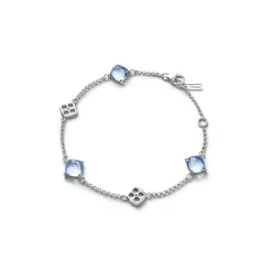 Discount Médicis bracelet aqua miroir chaine baccarat Bijoux|Bracelets Cristal