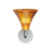 Mille nuits applique ambre tulipe Baccarat Luminaires|Appliques Cristal