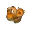 Mini ourson ambre gris daum Animaux Cristal|Bestiaire