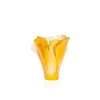 Mini vase ambre ginkgo daum Vases|Vases Cristal Couleur