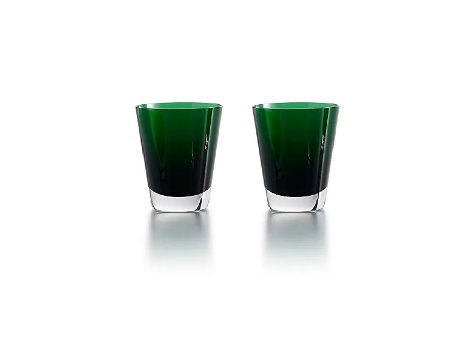 New Mosaïque – gobelet vert x2 baccarat Art De La Table|Verre Cristal Couleur