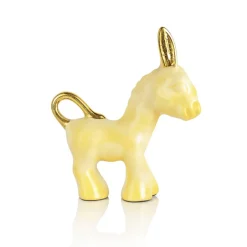 Sale Âne Craquelés jaune Faïence de Lunéville Lunéville