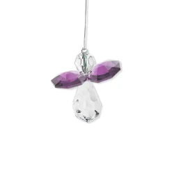 Ornement ange cristaux Swarovski Symboles Religieux Cristal|Ornements Cristal