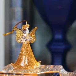 Best Ornement Angelot de Noël Décoration|Ornements Cristal