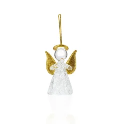 Best Ornement Angelot de Noël Décoration|Ornements Cristal