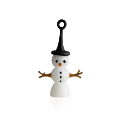 Sale Ornement Bonhomme de neige verre Décoration|Ornements Cristal