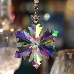 Sale Ornement Étoile de Bethléem vitrail 2025 – 35 EX Décoration|Ornements Cristal