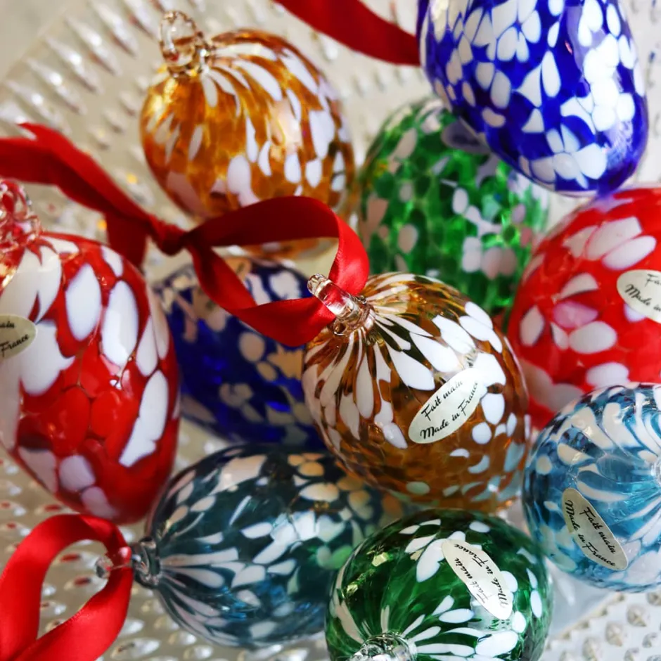 Outlet Ornement œuf de Pâques cristal de Lorraine Sulfures, Presse-Papiers|Décoration