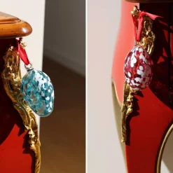 Best Ornement œuf de Pâques cristal de Lorraine Sulfures, Presse-Papiers|Décoration