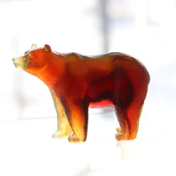 Outlet Ours ambre daum Bestiaire|Animaux Cristal