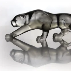 Clearance Panthère grise pm daum Bestiaire|Animaux Cristal