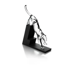 Panthère le saut baccarat Animaux Cristal|Bestiaire