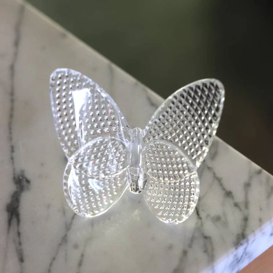 Discount Papillon diamant Baccarat Bestiaire|Animaux Cristal