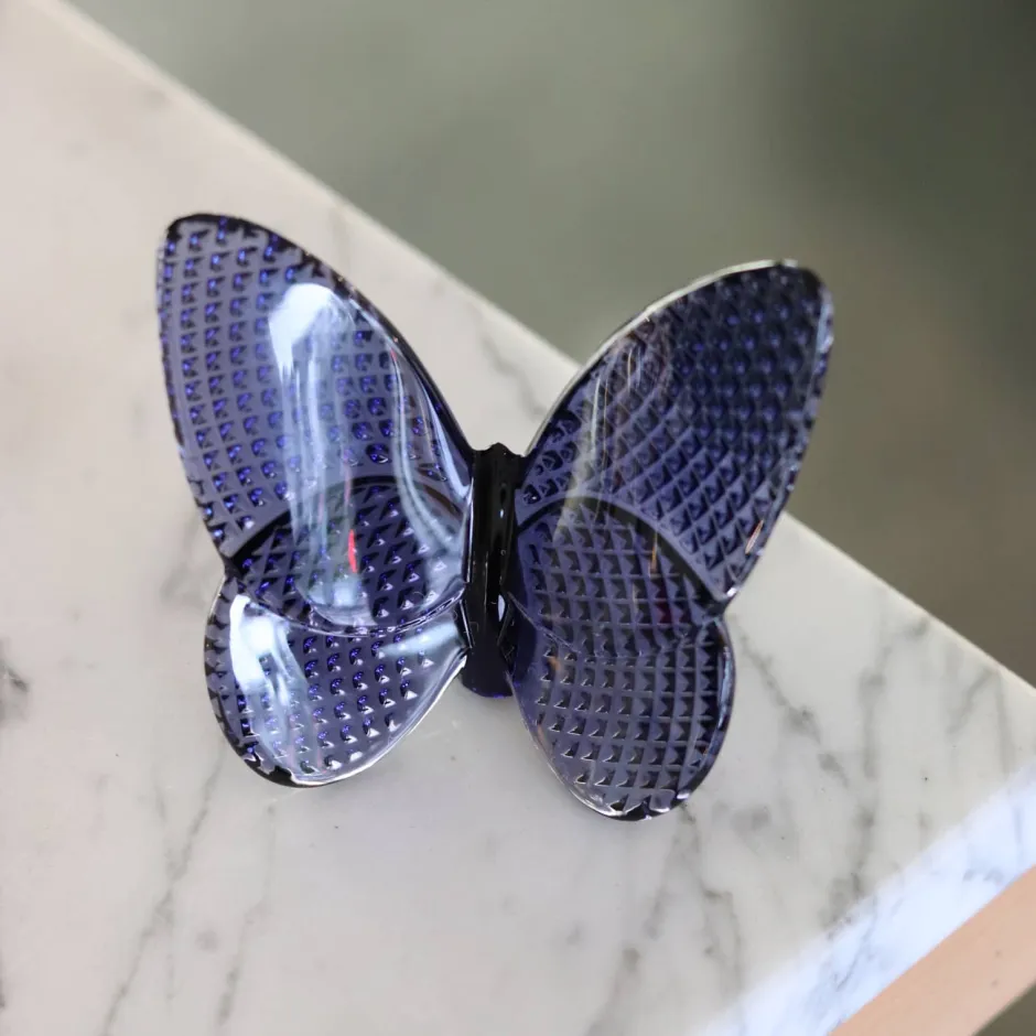 Discount Papillon diamant Baccarat Bestiaire|Animaux Cristal