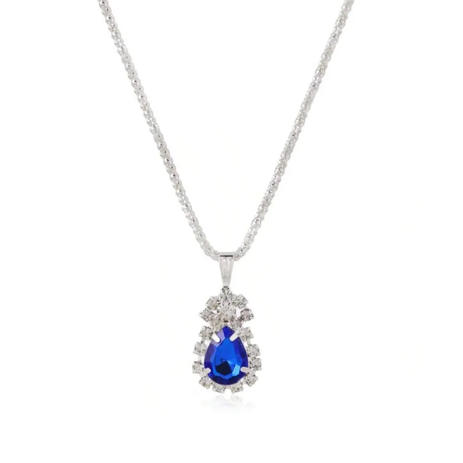 Online Pendentif cristal bleu renaissance Pendentifs Cristal|Pendentifs
