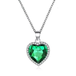 Online Pendentif cœur Titanic cristal Pendentifs Cristal|Pendentifs