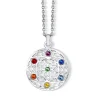 Pendentif fleur chakra cristaux swarovski® Pendentifs Cristal|Pendentifs