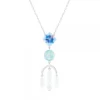 Sale Pendentif long bleu charmante Bijoux|Pendentifs Cristal