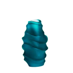 New Petit vase sand bleu daum par christian ghion Vases|Editions D’Art