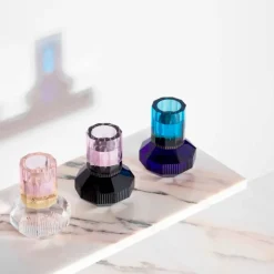 Discount Photophore Chicago rose clair noir Reflections Copenhagen Bougeoir|Coupes, Coupelles Et Photophores