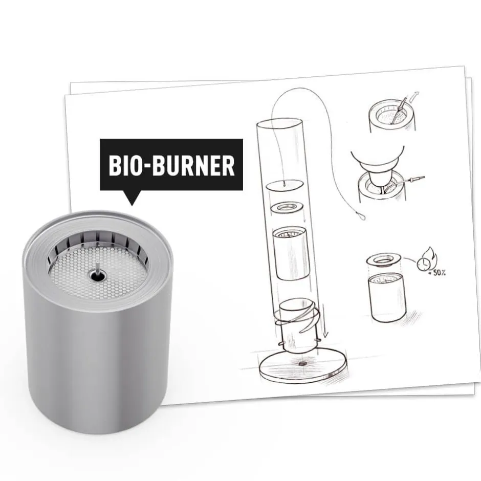 Photophore feu de table spin 900 intérieur et extérieur Coupes, Coupelles Et Photophores|Lampes Cristal