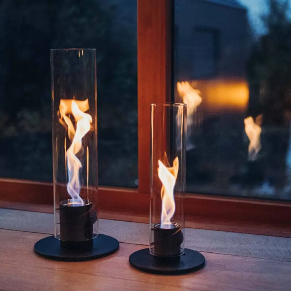 Photophore feu de table spin 900 intérieur et extérieur Coupes, Coupelles Et Photophores|Lampes Cristal