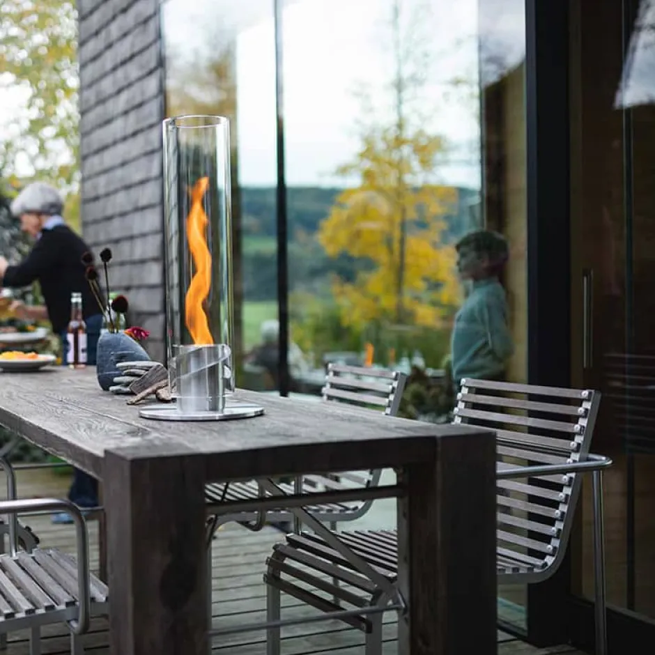 Photophore feu de table spin 900 intérieur et extérieur Coupes, Coupelles Et Photophores|Lampes Cristal