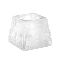 Best Photophore masque de femme lalique Coupes, Coupelles Et Photophores|Photophores, Bougeoirs Cristal