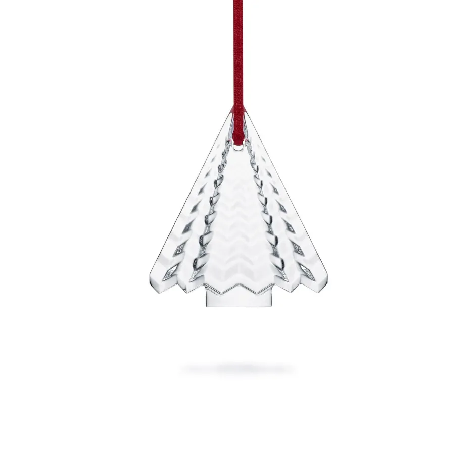 New Plaquette sapin Eye 2022 Baccarat Ornements Cristal|Décoration Noël Baccarat