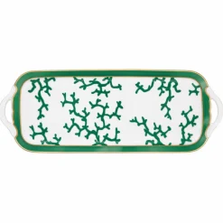 Plat à cake porcelaine 40 cm cristobal Raynaud Art De La Table|Assiette Céramique