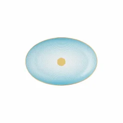 Outlet Plat ovale porcelaine 23 cm Aura Raynaud Art De La Table|Assiette Céramique
