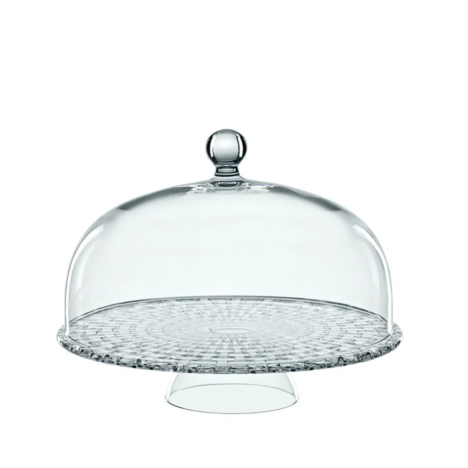 Online Plat tarte avec cloche bossa nova Art De La Table|Accessoires Table Cristal