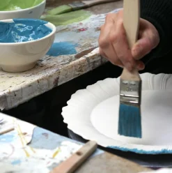 Sale Plat tarte vent de fleurs lunéville Lunéville|Assiette Céramique