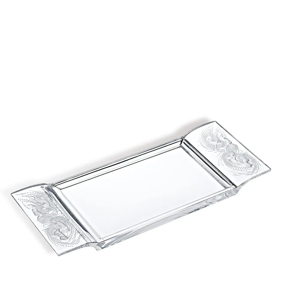 Plateau naïades lalique Art De La Table|Assiettes Cristal