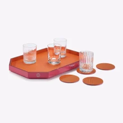 Discount Plateau octogone Baccarat Art De La Table|Accessoires Table Cristal