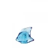 Outlet Poisson bleu clair lalique Sculptures Et Figurines|Bestiaire
