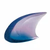 Discount Poisson bleu mauve gm daum 375 ex Editions D’Art|Éditions D’Art Cristal