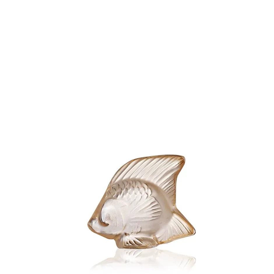Outlet Poisson lustré or lalique Sculptures Et Figurines|Bestiaire