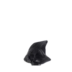 Clearance Poisson noir lalique Animaux Cristal|Sculptures Et Figurines