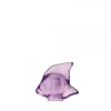 Discount Poisson violet clair Lalique Animaux Cristal|Sculptures Et Figurines