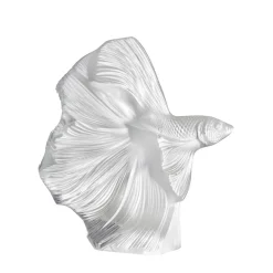 New Poissons combattants gm lalique Sculptures Et Figurines|Sculptures Cristal