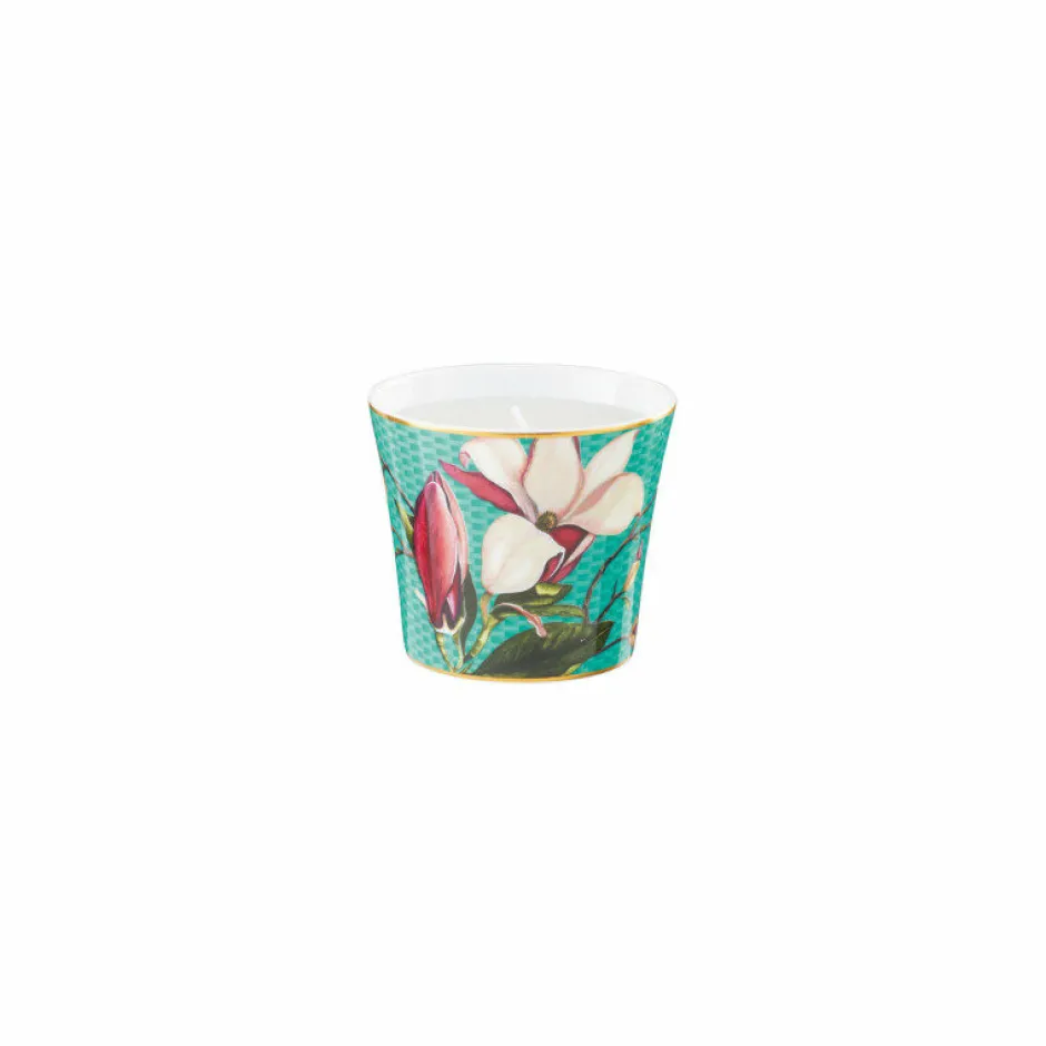 Outlet Pot à bougie porcelaine 8 cm Magnolia Trésor Raynaud Photophore & Bougie
