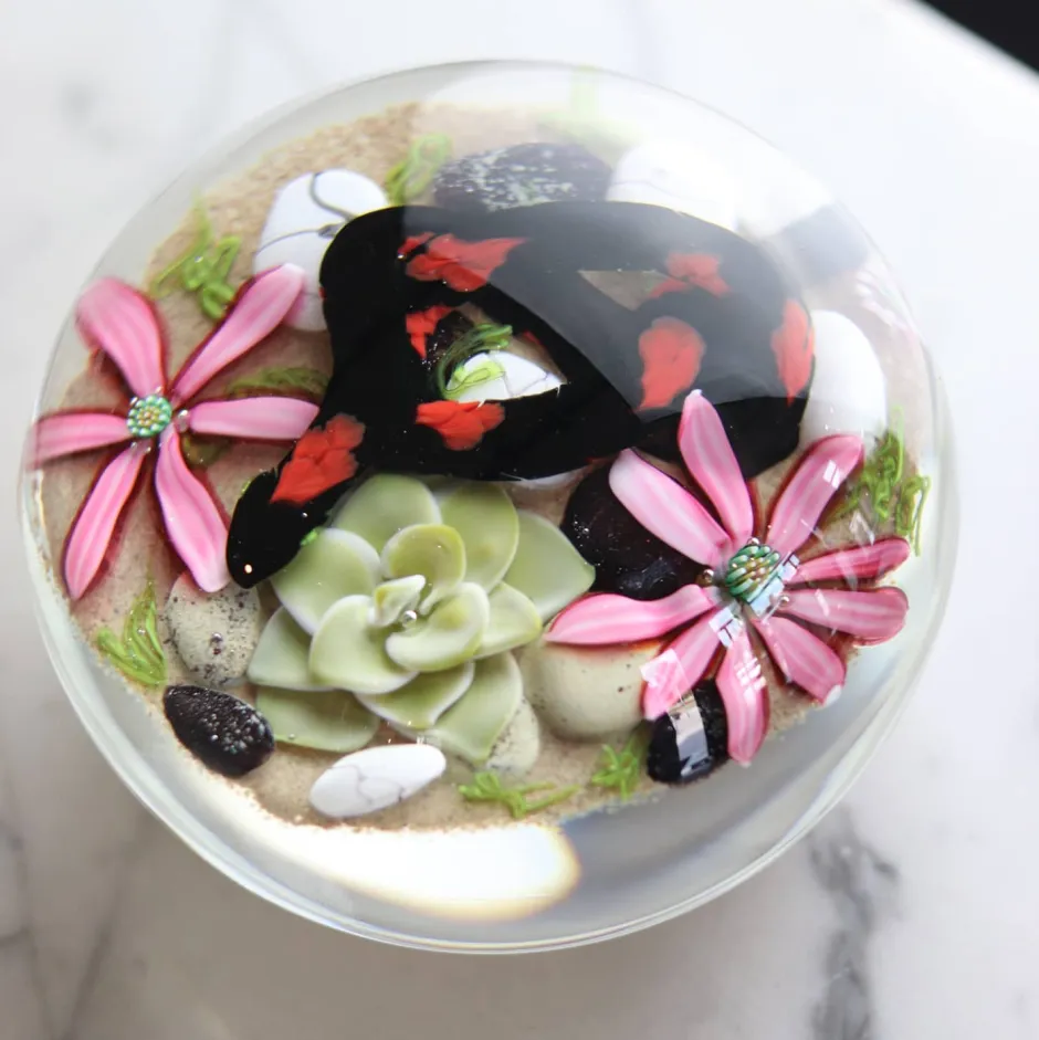 Sale Presse-papier cristal serpent Mickael Hingant Décoration|Sulfures, Presse-Papiers