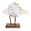 Clearance Punky Fish Blanc & Or de Patrick Rougereau Daum Animaux Cristal|Editions D’Art